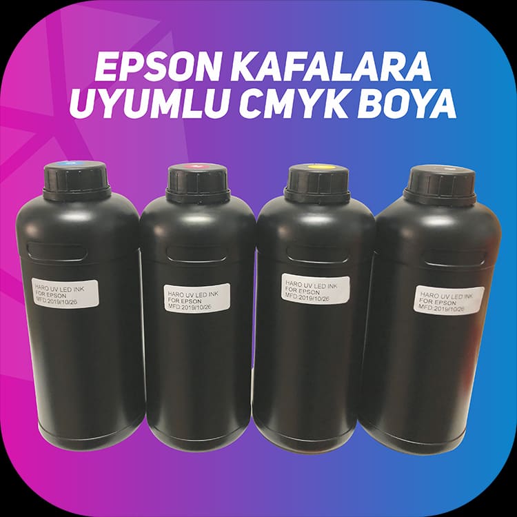 Epson Kafalar İçin Avrupa UV Boya