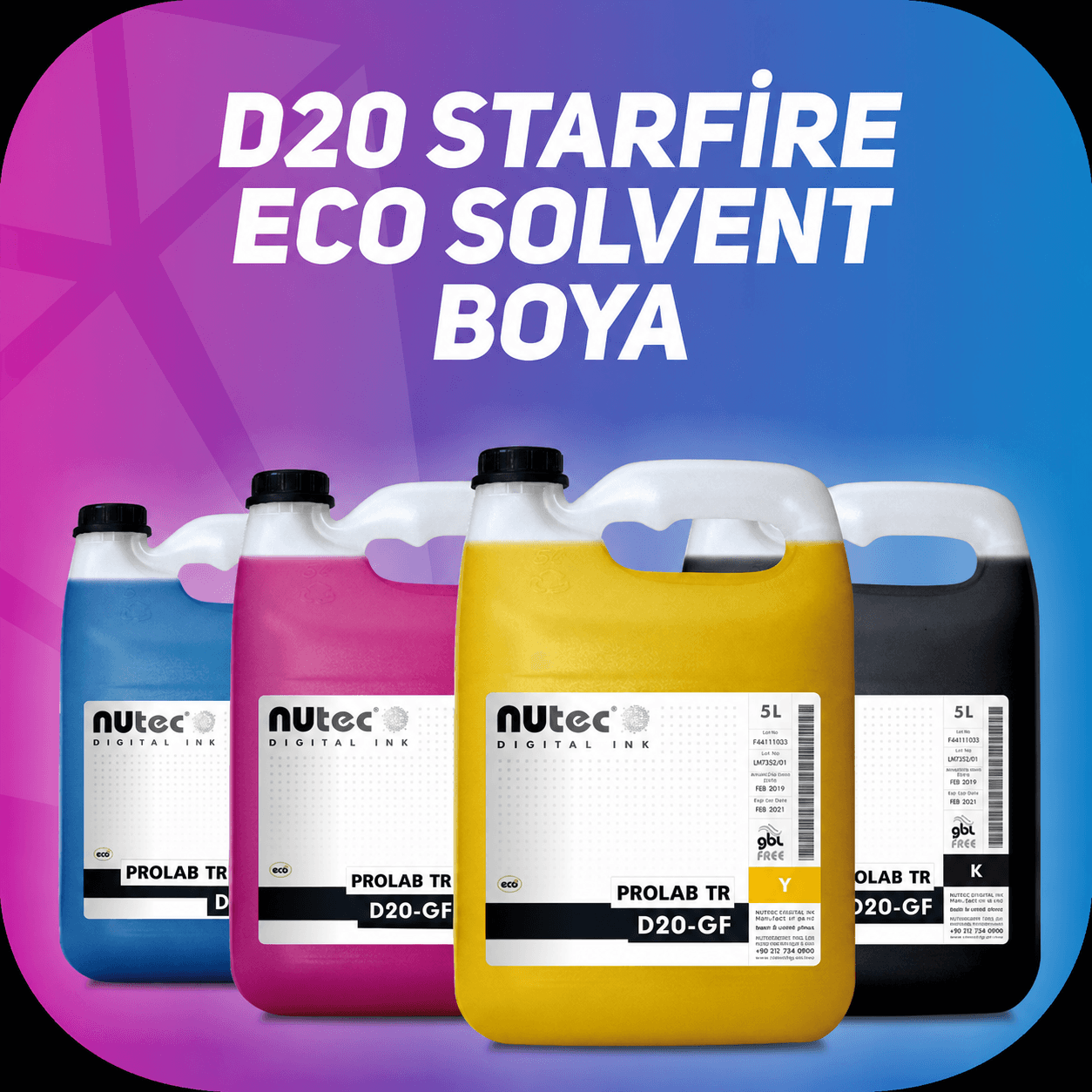 Starfire SG1024 Uyumlu Boya 5 L